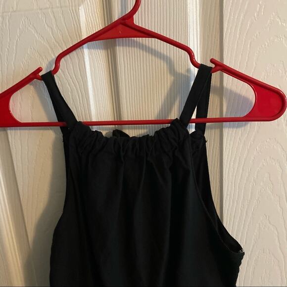 Max Studio Little Black Shift Dress Sleeveless Size XS - Picture 3 of 9